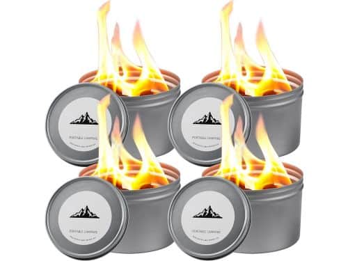 Draagbare vuurkorven voor buiten - 4 stuks, 3-5 uur brandtijd