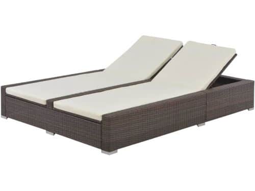 Dubbele Ligstoel - Zonneligstoel - Lounger - Tuinstoel - Ligbed