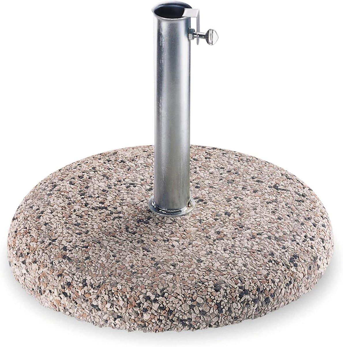 duurzame 25kg parasolvoet voor tuin betonnen basis voor ronde