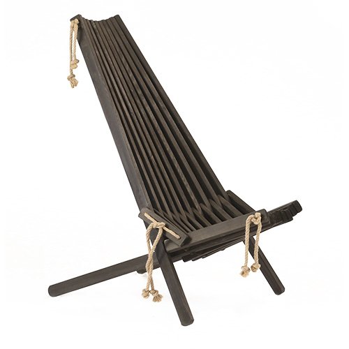 ecochair ecofurn zwart tuinmeubel buitengewoon de boet excl. kussen buitengewoon de boet