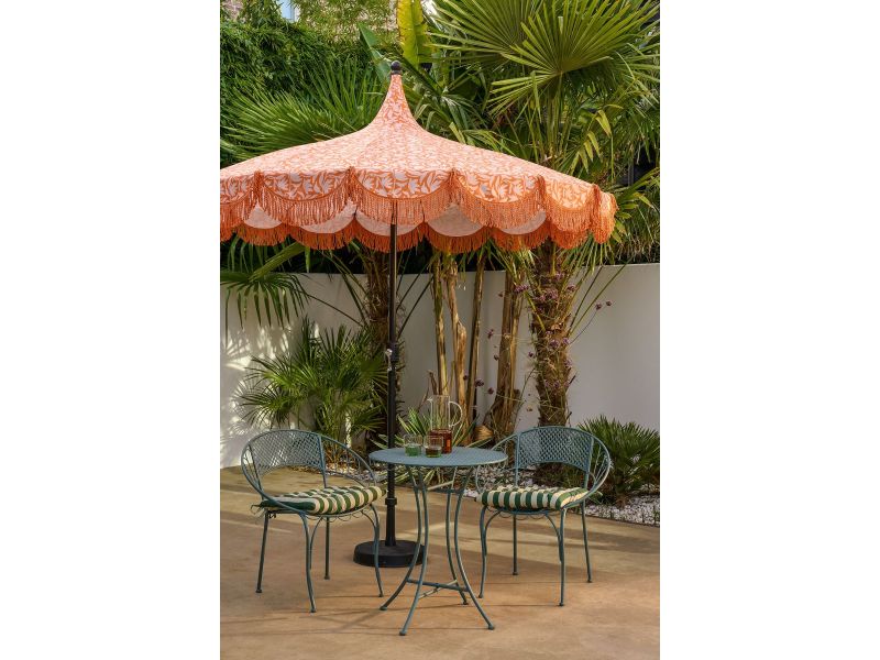 Edelman Kelly stokparasol oranje - Ø235 x 238 cm