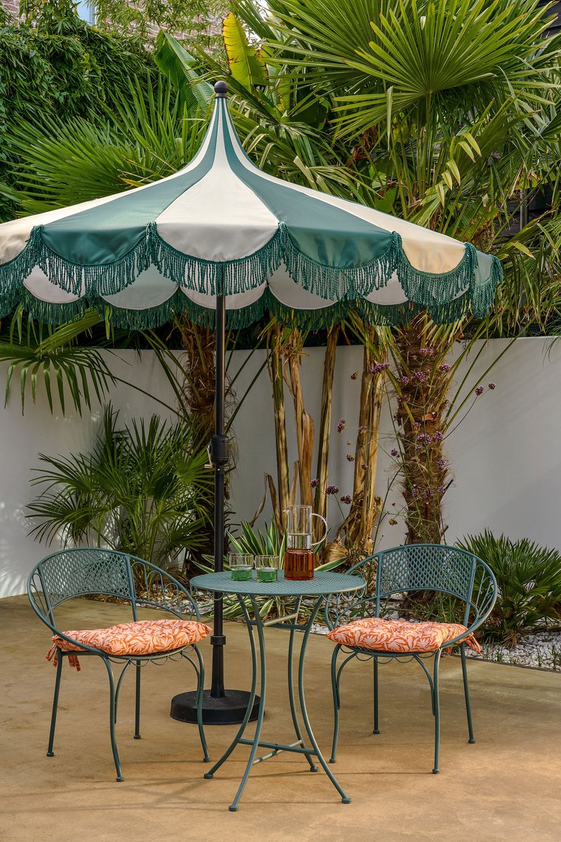 edelman kim stokparasol donker groen Ø235 x 238 cm