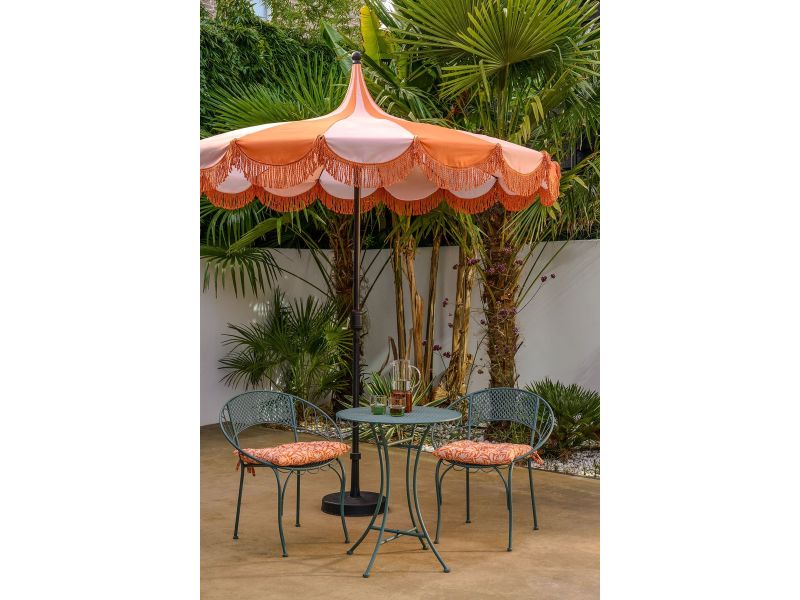 Edelman Kim stokparasol oranje - Ø235 x 238 cm