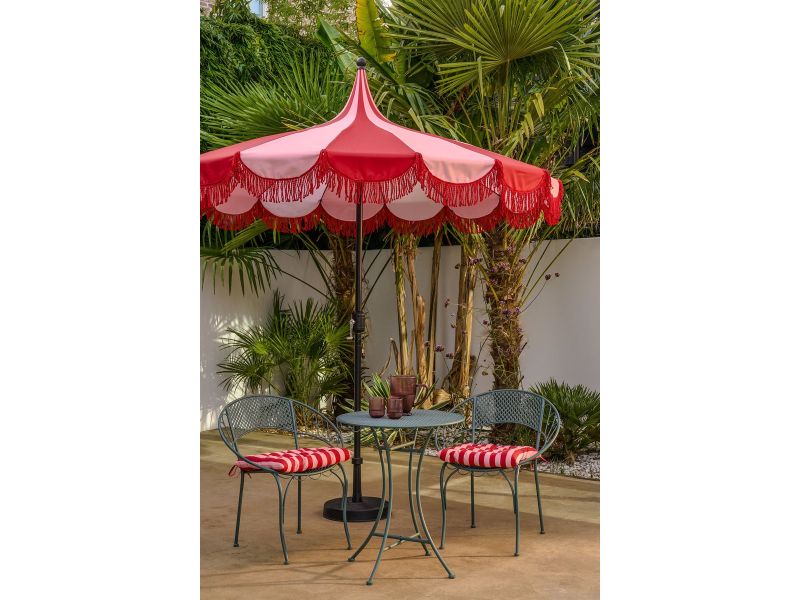 Edelman Kim stokparasol rood - Ø235 x 238 cm