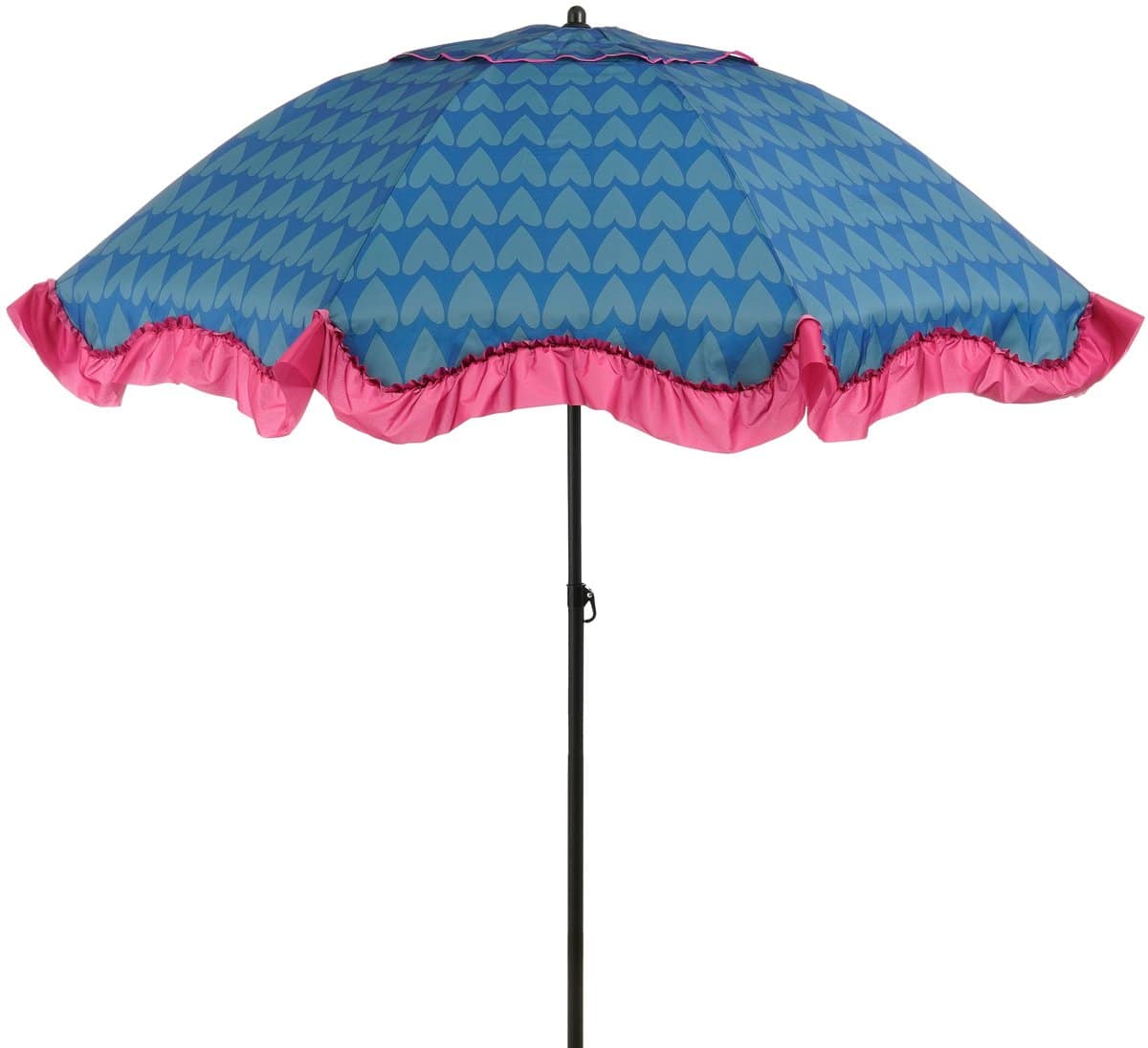 edelman mitchell parasol hart blauw Ø220 x 238 cm