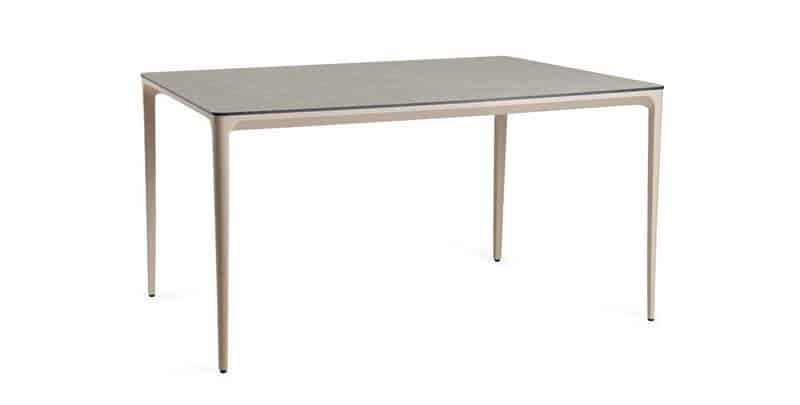 elegante dining tafel trespa ophira champagne 160 x 90 cm tierra outdoor tierra outdoor