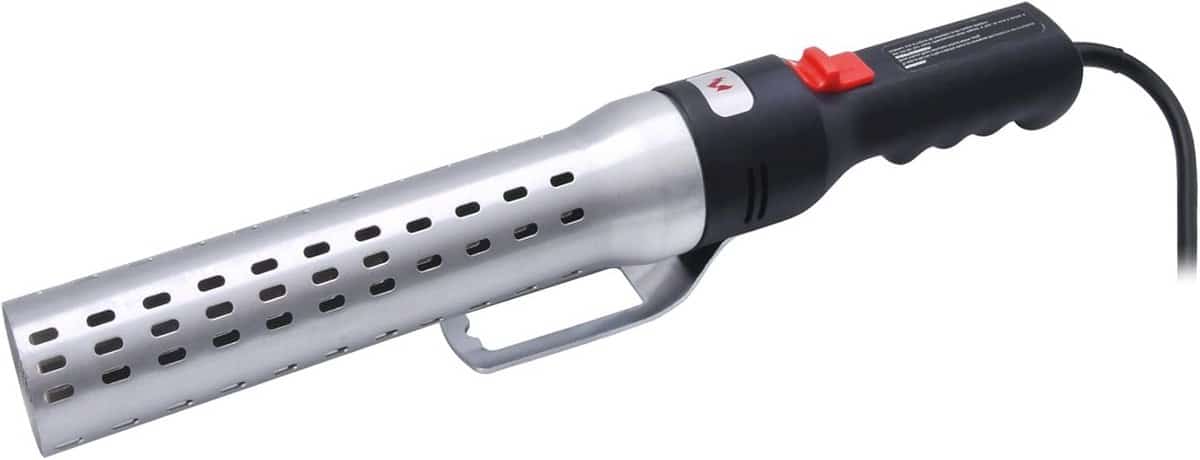 elektrische houtskool starter met ingebouwde blower voor bbq en open