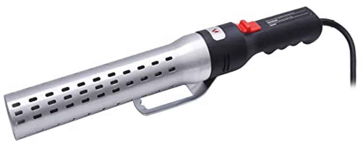 elektrische houtskool starter met ingebouwde blower voor bbq en open