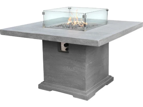 Elementi - Birmingham Vuurtafel - Vuurtafels - Beton - Grijs