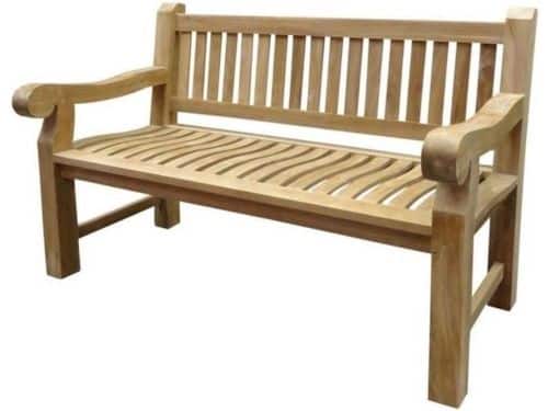 Elephant tuinbank 150x61xH91 cm teak zware uitvoering