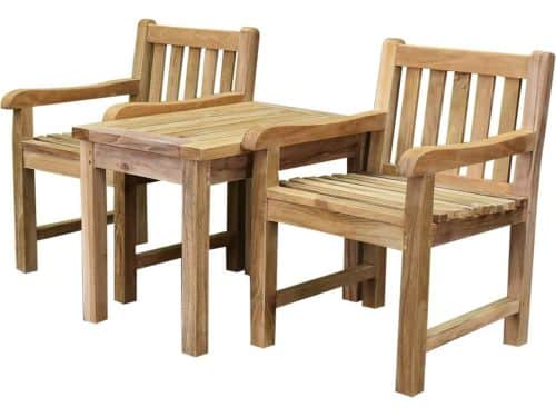 Ellen en Jaap kinderset teak