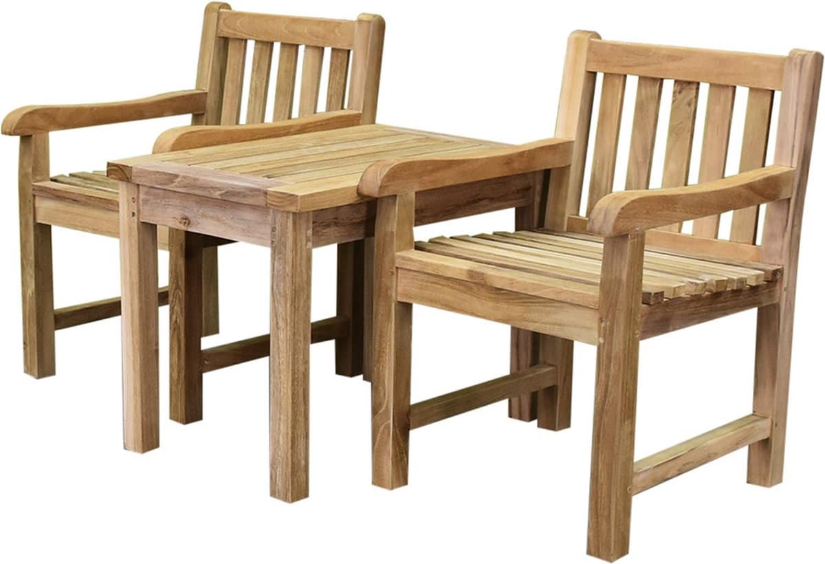 Ellen en Jaap kinderset teak