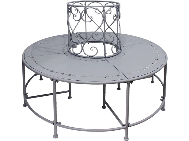 Esschert Design Belle Époque boom bank IJzer B 123 X