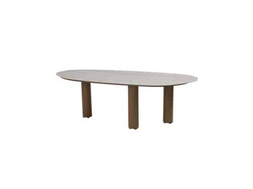 Estate dining tafel latte keramiek mango shape 240x105 cm Taste - Taste