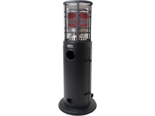 Eurom Area Lounge Terrasverwarmer - gas - staand - verrijdbaar