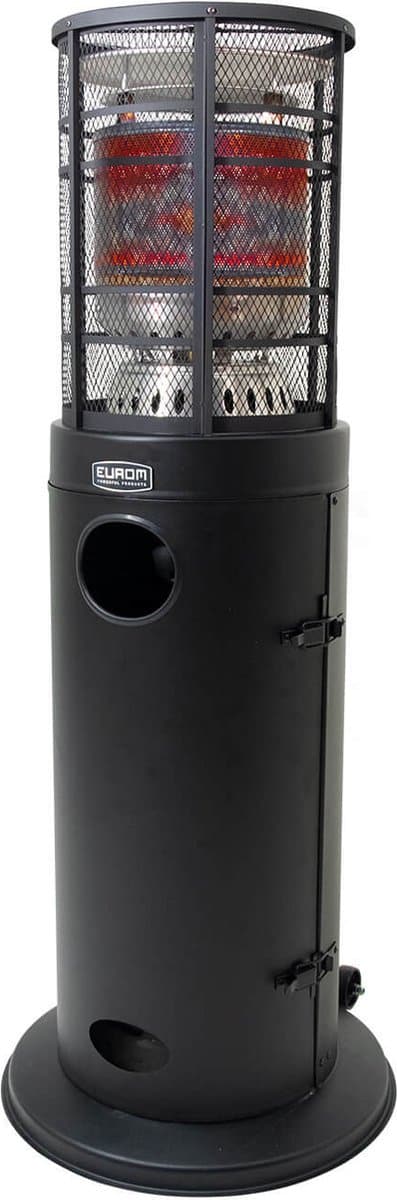 eurom area lounge terrasverwarmer gas staand verrijdbaar