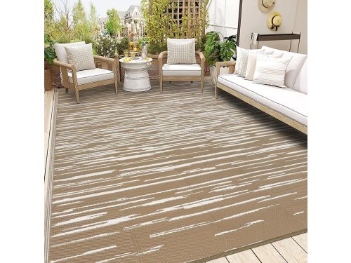 Extra Groot Buiten Tapijt 270x360 cm - Waterdicht, Omkeerbaar en