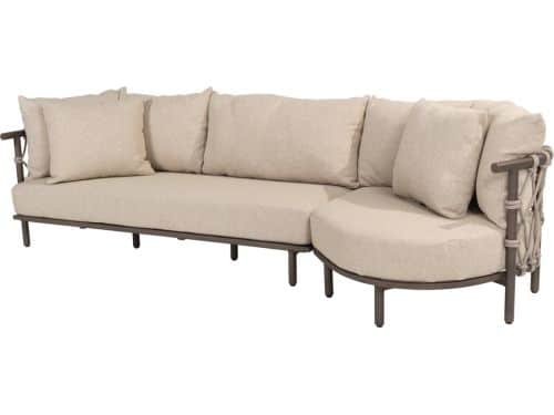 Ezra chaise lounge bank groot 2 delig terre 4 Seasons
