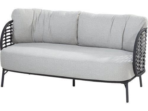 Fabrice 2,5-zitsbank antraciet 4-Seasons Outdoor