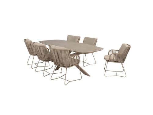 Fabrice Prado Diningset 4SO - 4so