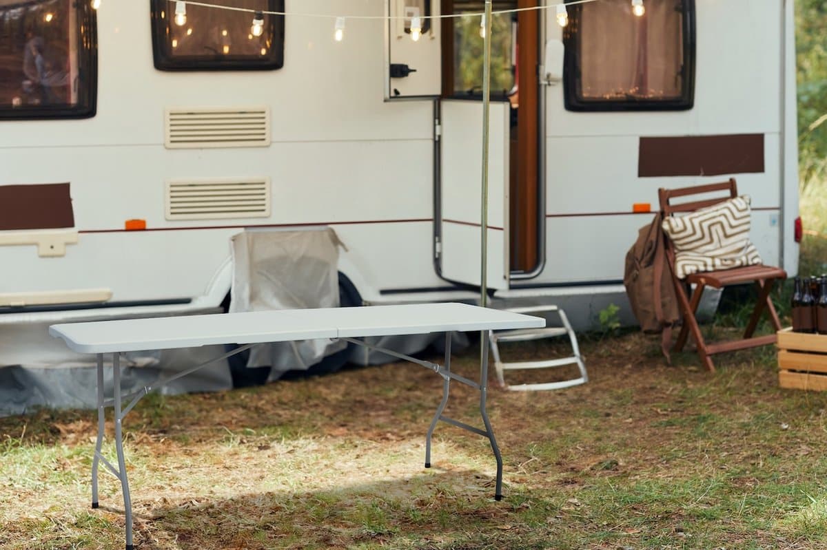 feel furniture opvouwbare klaptafel 180 x 70 cm