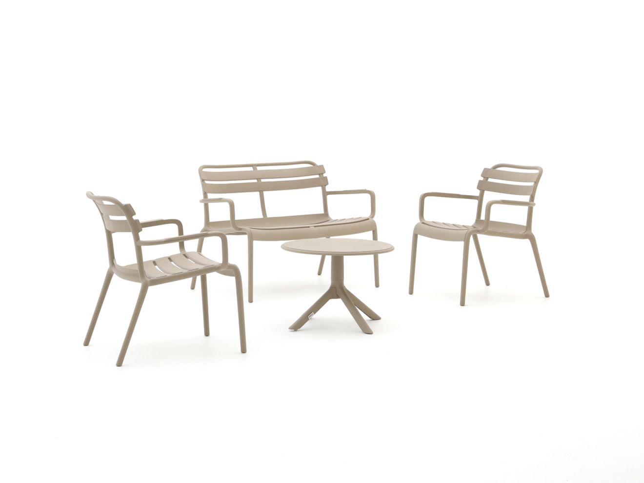 forza vico/rieti ø60 stoel bank loungeset 4 delig laagste prijsgarantie!