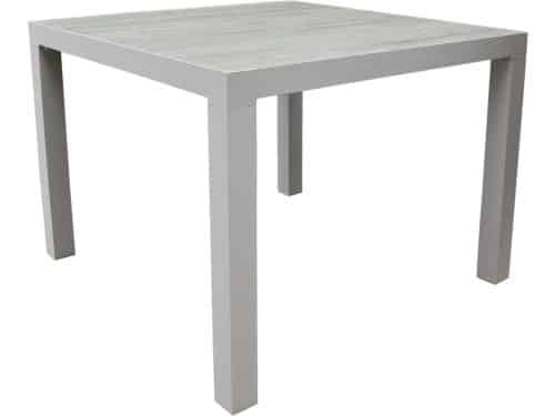 Fresno dining tuintafel 100x100xH74 cm wit keramiek