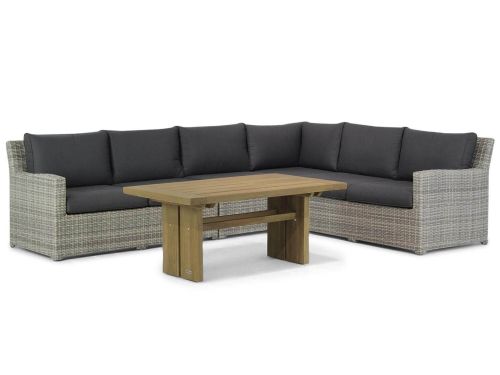 Garden Collections Giardino/Brighton 140 cm dining loungeset 5-delig