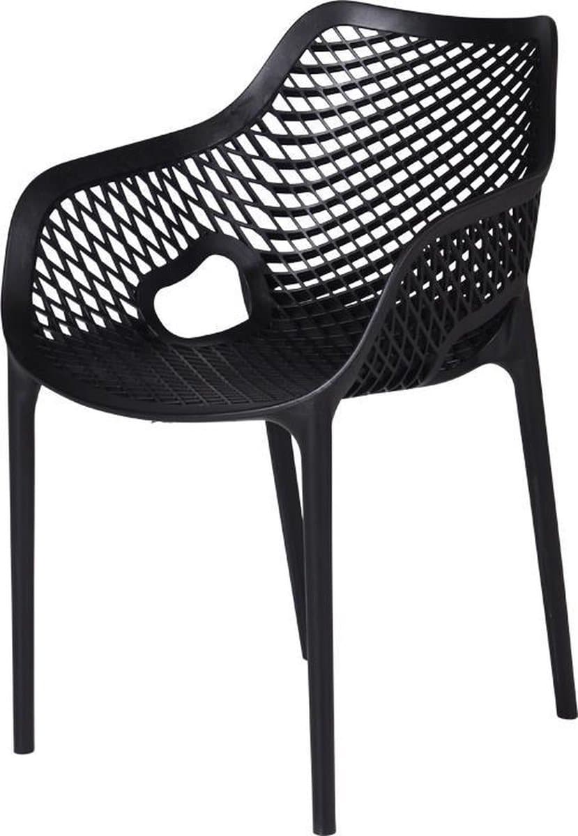 garden impressions air xl design tuinstoel zwart