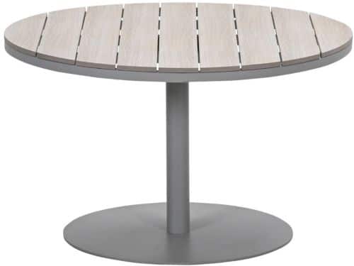 Garden Impressions Algarve lounge dining tafel Ø112xH68 cm - taupe