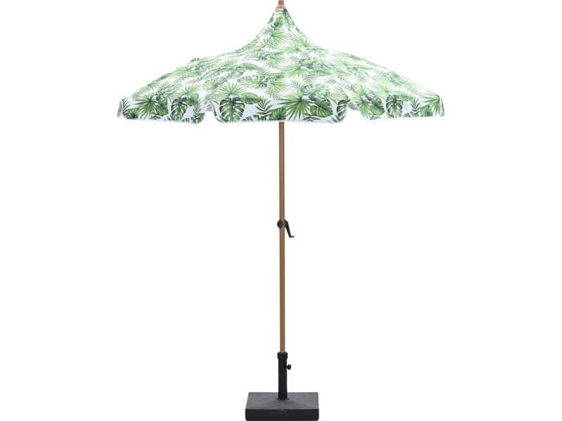 Garden Impressions Aloha stokparasol palm green Ø200 cm