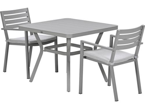 Garden Impressions Amarillo bistro tuinset 3-delig - Mina tuintafel 90x90