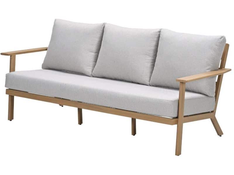 Garden Impressions Ariana 3-zits loungebank - light teak look