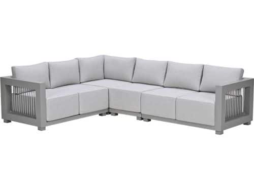 Garden Impressions Berthill loungebank 4-delig - taupe