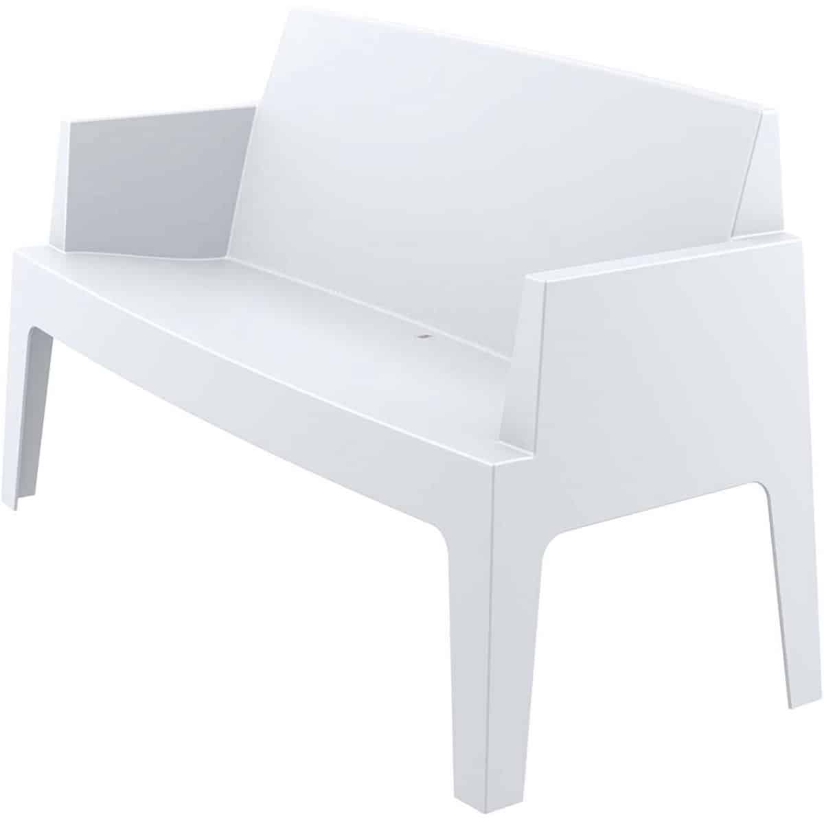 garden impressions box tuinbank wit