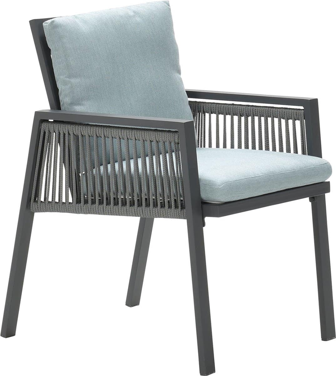 garden impressions brendon lounge dining stoel mint grijs