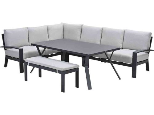 Garden Impressions Camilo lounge dining set 6-delig links