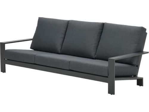 Garden Impressions Coba 3-zits lounge tuinbank - donker grijs