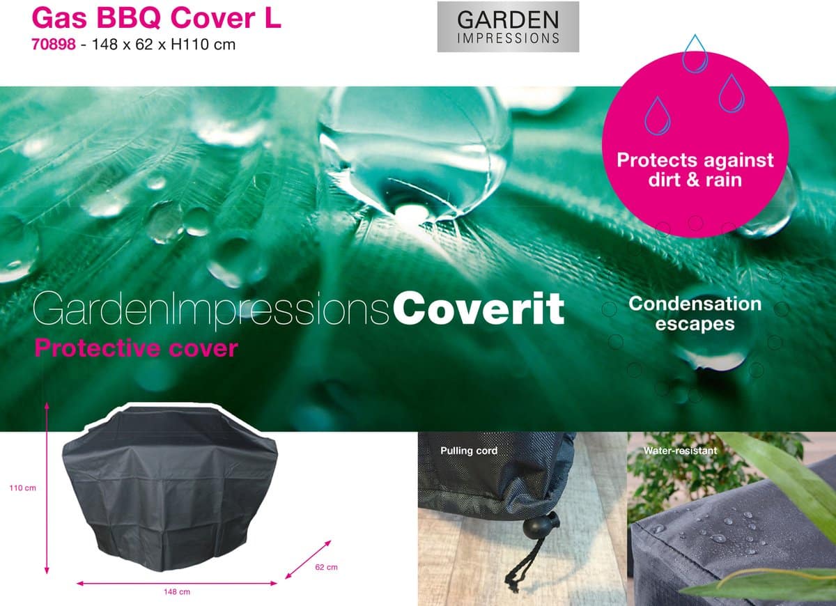 garden impressions coverit gas bbq hoes l