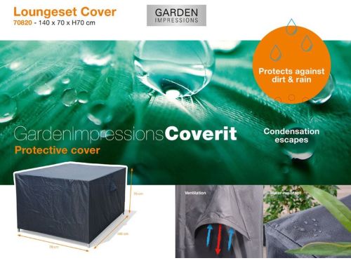 Garden Impressions - Coverit - loungeset hoes - 305x305xH70