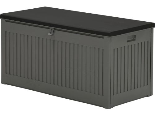 Garden Impressions Debas kussen opbergbox 270 liter - donker grijs