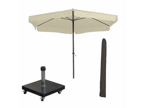 Garden Impressions Delta stokparasol Ø300 cm ecru incl 40 kg