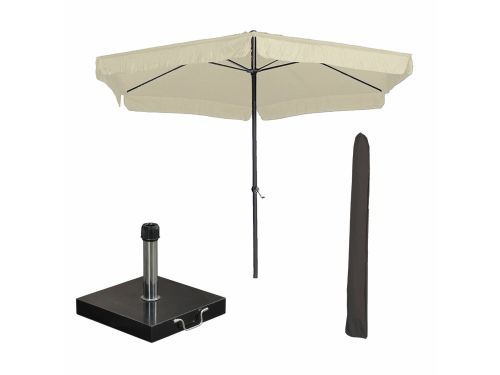 Garden Impressions Delta stokparasol Ø300 cm ecru incl 40 kg