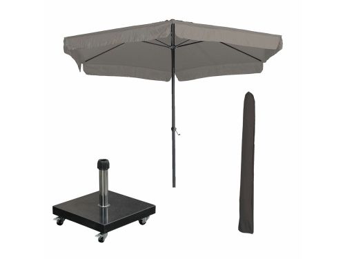 Garden Impressions Delta stokparasol Ø300 cm taupe incl 40 kg