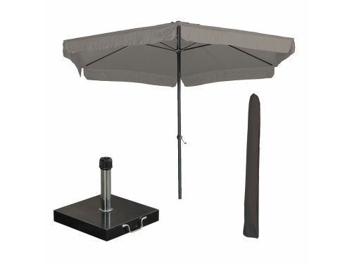 Garden Impressions Delta stokparasol Ø300 cm taupe incl 40 kg