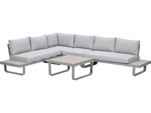 Garden Impressions Diego loungeset 5-delig - taupe - valley sand