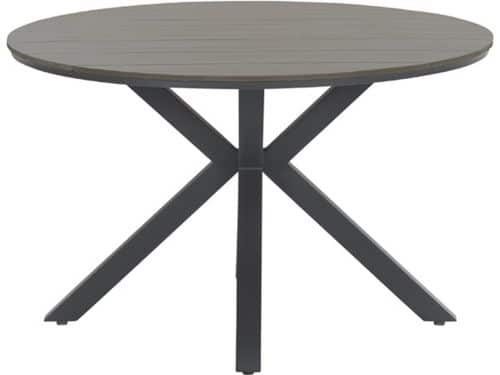 Garden Impressions Edison tuintafel - Ø122 cm - grey teak
