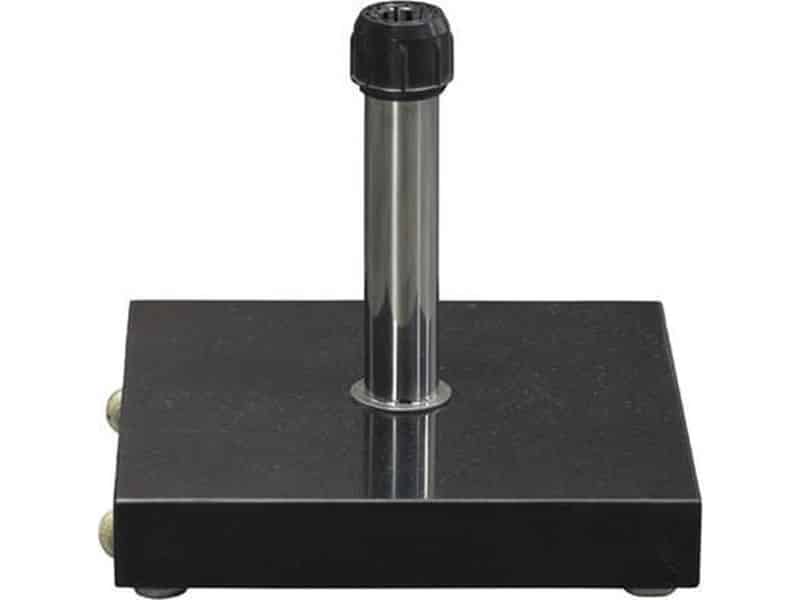 Garden Impressions Einstein granieten parasolvoet 40 kg - black polished