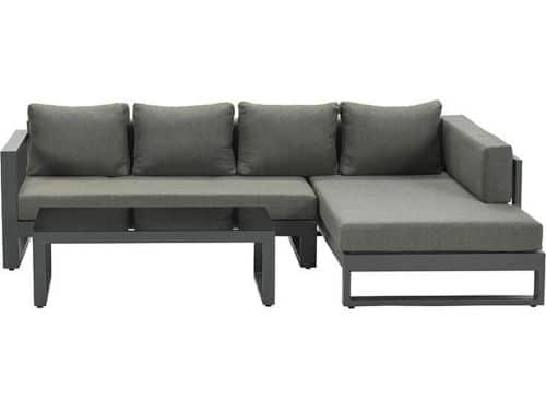 Garden Impressions Esmee loungeset links carbon black mystic grey