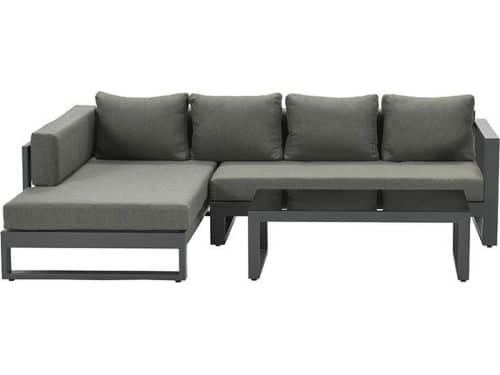 Garden Impressions Esmee loungeset rechts carbon black mystic grey